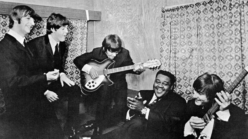 the Beatles and Fats Domino